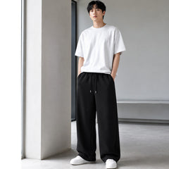 HYYPE Black Straight Fit Korean Trouser