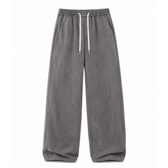 HYYPE Grey Straight Fit Korean Trouser