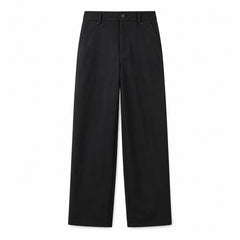 HYYPE Black Korean Straight Fit Tailored Trouser
