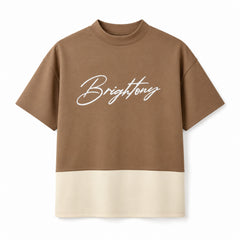 HYYPE Beige Brightong Graphic T-Shirt