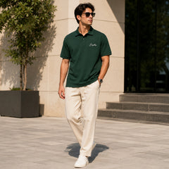 HYYPE Olive Green Brightong Casual T-Shirt