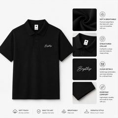 HYYPE Black Brightong Essential T-Shirt